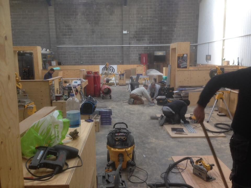 Hands-on training at the academy or training centre