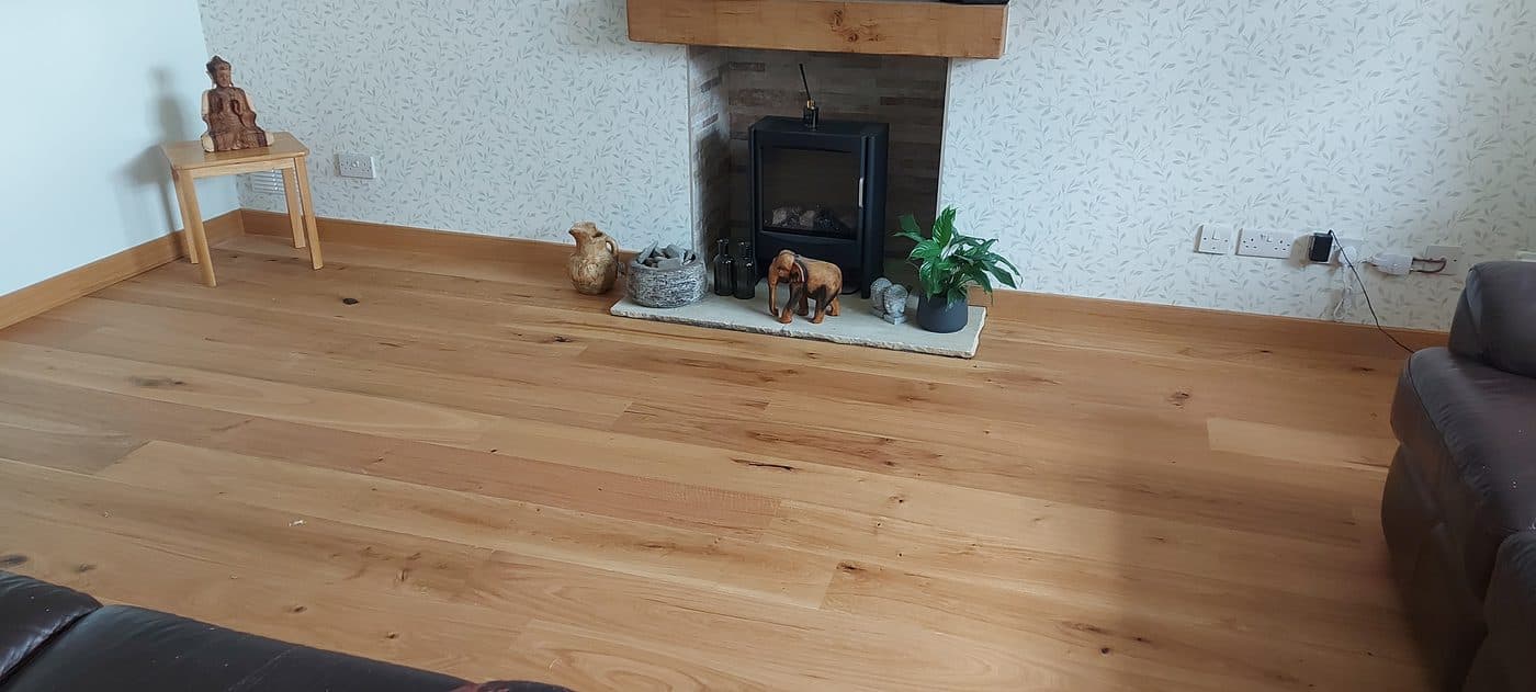 A floor fitted by Floor Fitter Wales for Beverley Williams in Rogerstone