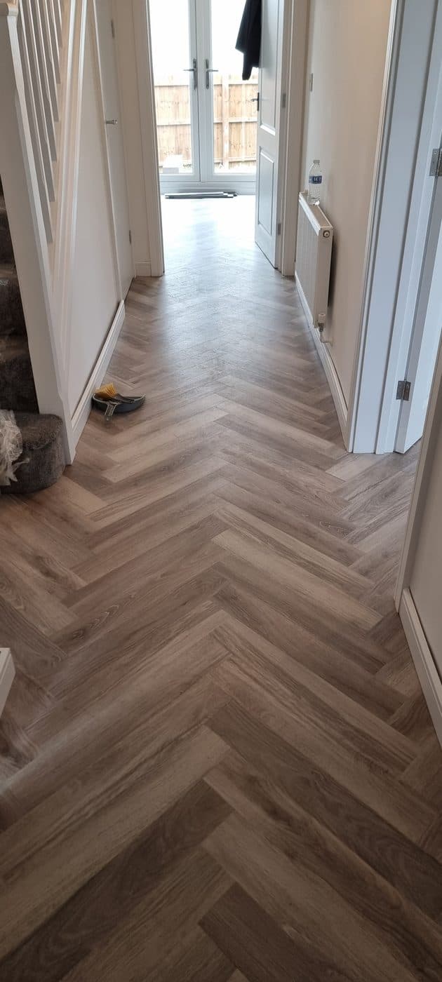 A floor fitted by Floor Fitter Wales for Matt Jones